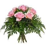 7 Pink Roses